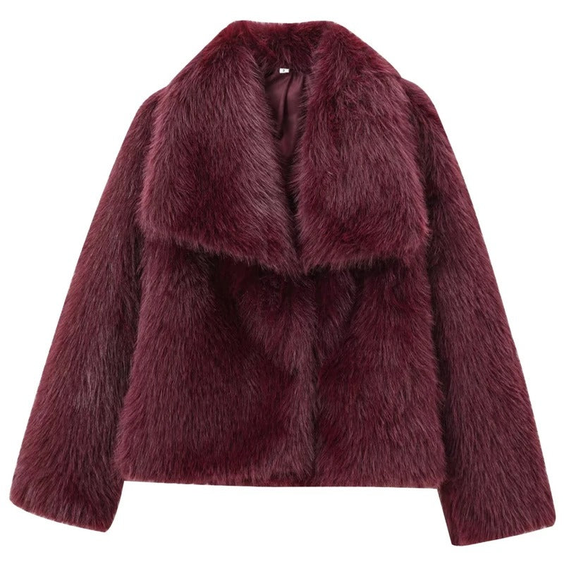 The Luxe Arctic Fur Coat