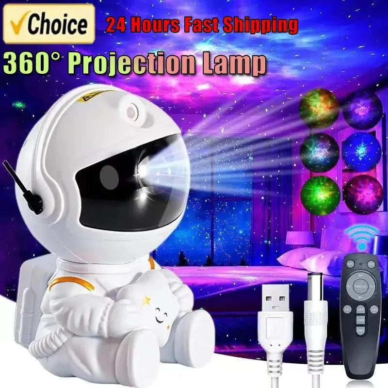 Galaxy Star Astronaut Projector