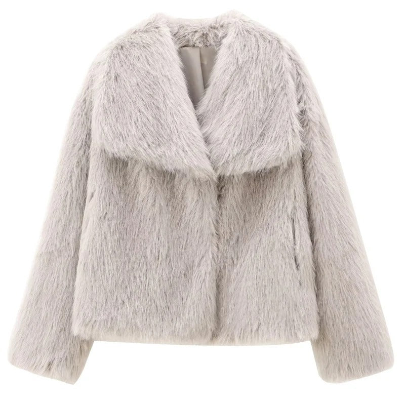 The Luxe Arctic Fur Coat