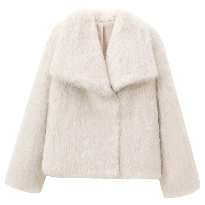 The Luxe Arctic Fur Coat